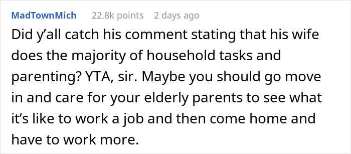Husband Mad At Wife For Not Giving His Parents Money, Gets Wake-Up Call From The Internet Husband Mad At Wife For Not Giving His Parents Money, Gets Wake-Up Call From The Internet