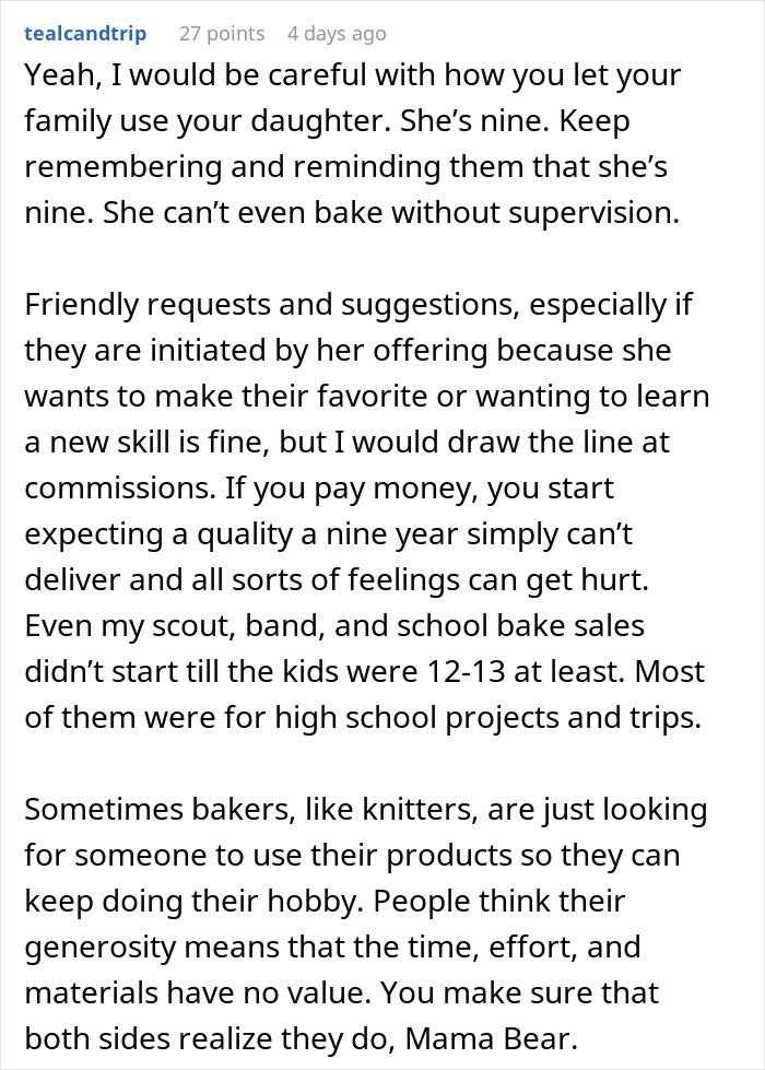 Relative Thinks 9-Year-Old “Shouldn’t Expect Payment” For 75 Cupcakes, Gets Called Out By Mom