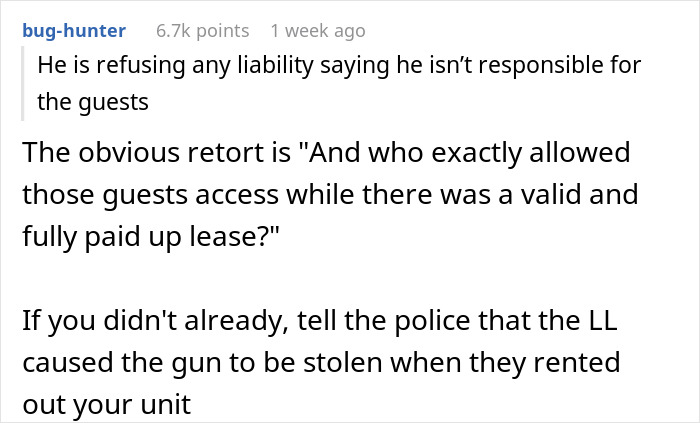 Tenant Thinks Their Stuff Was Stolen While On Vacation, Learns Their Home Was Airbnb'd By Landlord Tenant Thinks Their Stuff Was Stolen While On Vacation, Learns Their Home Was Airbnb'd By Landlord