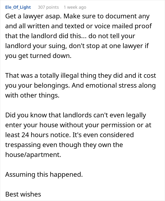 Tenant Thinks Their Stuff Was Stolen While On Vacation, Learns Their Home Was Airbnb'd By Landlord Tenant Thinks Their Stuff Was Stolen While On Vacation, Learns Their Home Was Airbnb'd By Landlord