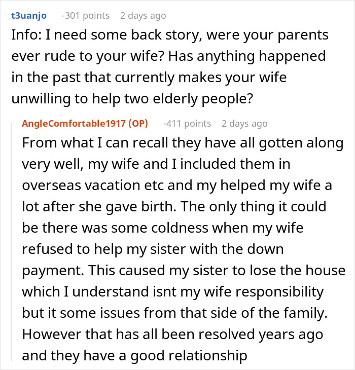 Husband Mad At Wife For Not Giving His Parents Money, Gets Wake-Up Call From The Internet Husband Mad At Wife For Not Giving His Parents Money, Gets Wake-Up Call From The Internet