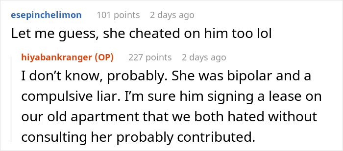 Person Gives Guy His Ex Girlfriend, Horrible Job And Bad Home As Revenge Person Gives Guy His Ex Girlfriend, Horrible Job And Bad Home As Revenge