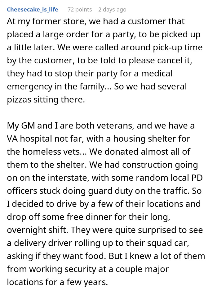 Worker Scolded For Trying To Buy A Homeless Man Pizza, Customer Finds A Brilliant Loophole Worker Scolded For Trying To Buy A Homeless Man Pizza, Customer Finds A Brilliant Loophole
