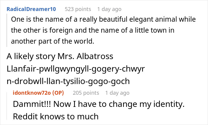 “You Could Hear A Pin Drop”: Wife Calls In-Laws’ Last Name ‘Boring’ Without Thinking Before Speaking “You Could Hear A Pin Drop”: Wife Calls In-Laws’ Last Name ‘Boring’ Without Thinking Before Speaking
