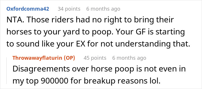 Entitled Horse Rider Made To Literally Scoop Horse Dung Into Her Backpack After Being Caught By Landowner Entitled Horse Rider Made To Literally Scoop Horse Dung Into Her Backpack After Being Caught By Landowner