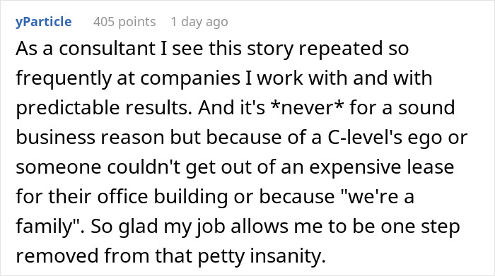 One Simple Choice Makes Company Face Bankruptcy: “People Started To Quit Left And Right” One Simple Choice Makes Company Face Bankruptcy: “People Started To Quit Left And Right”