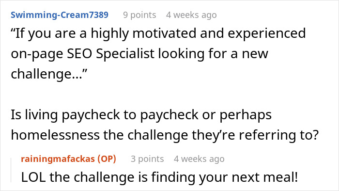 “Touch Some Grass, Please”: Job Applicant Hits Back At Insulting Job Offer With Cover Letter