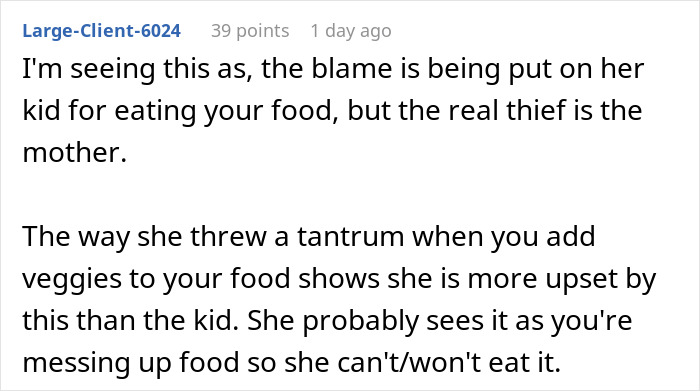 “I Put Veggies In My Food To Stop My Roommate’s Kid From Eating It. Mom Threatens Legal Action” “I Put Veggies In My Food To Stop My Roommate’s Kid From Eating It. Mom Threatens Legal Action”