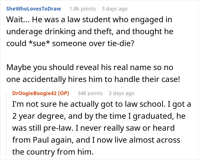 Guy Dyed Roommate's Expensive White Shirts With Vivid Colors To Teach Him A Lesson About “Borrowing”