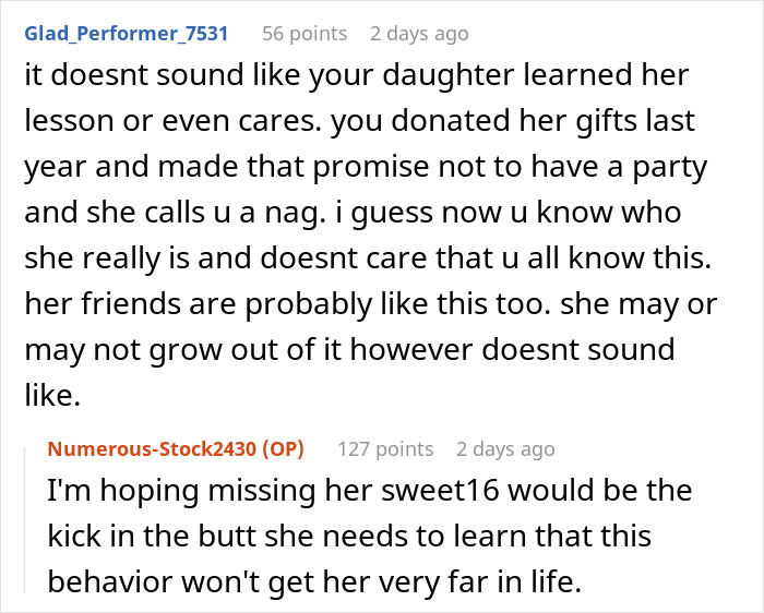 “She Thinks We’ll Cave”: Bratty Teen Insults Her Friend, Parents Cancel Her Sweet 16 In Return