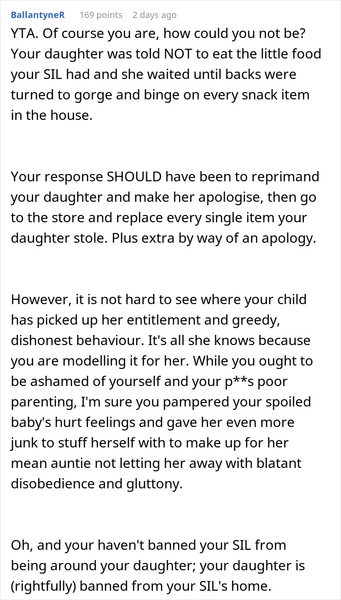 Mom Asks If She Handled The Situation Over Struggling SIL’s Food Like A Jerk, Gets No Sympathy Mom Asks If She Handled The Situation Over Struggling SIL’s Food Like A Jerk, Gets No Sympathy