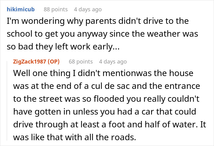 11 Y.O. Walks Home In A Hurricane After Dad Tells Him Off For Calling Sitter To Pick Him Up 11 Y.O. Walks Home In A Hurricane After Dad Tells Him Off For Calling Sitter To Pick Him Up