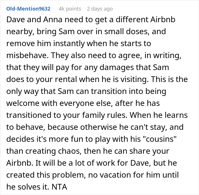 Parents Can't Control Their Son, Are Furious When He's Not Invited On Holiday Parents Can't Control Their Son, Are Furious When He's Not Invited On Holiday