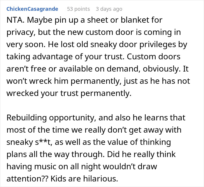 Teen Thinks He’s Being Super Smart Until Plan Fails And He’s Left Without A Bedroom Door Teen Thinks He’s Being Super Smart Until Plan Fails And He’s Left Without A Bedroom Door