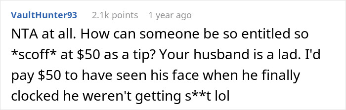 Couple Takes Back $50 Tip After The Waiter Complains It’s Not Enough Couple Takes Back $50 Tip After The Waiter Complains It’s Not Enough