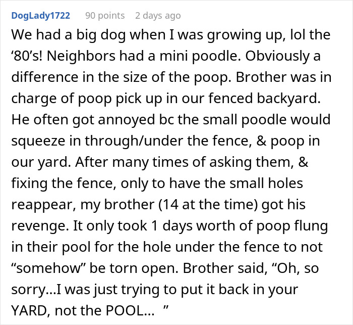 Neighbors Won’t Pick Up After Their Dog, Guy Enjoys Watching Them Losing Their Minds After His Revenge Neighbors Won’t Pick Up After Their Dog, Guy Enjoys Watching Them Losing Their Minds After His Revenge