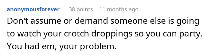 Woman Looks Aunt “Dead In The Eye” And Chugs Beer After Being Told She Needed To Watch The Kids Woman Looks Aunt “Dead In The Eye” And Chugs Beer After Being Told She Needed To Watch The Kids