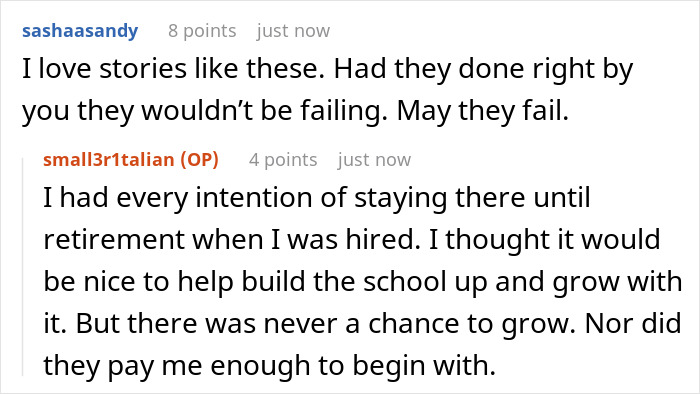 Person Started A Chain Of Resignations By Leaving And Felt Good Watching Their Company Crumble Person Started A Chain Of Resignations By Leaving And Felt Good Watching Their Company Crumble