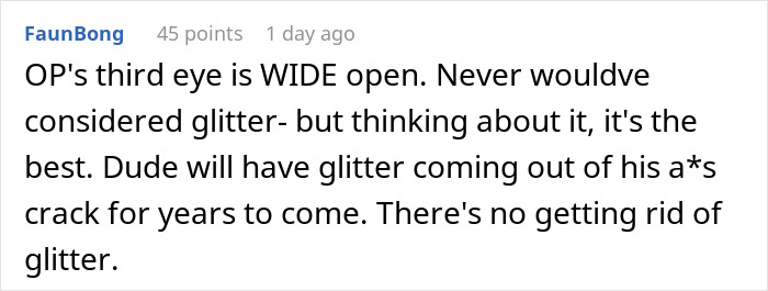 Woman Learns That Her Partner Is Not Loyal, Shares How She Covered His House In Glitter Woman Learns That Her Partner Is Not Loyal, Shares How She Covered His House In Glitter