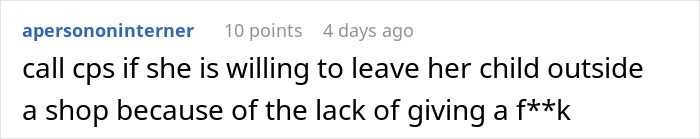 &ldquo;Call CPS&rdquo;: Mom Insults Stranger After She Refuses To Watch Her Kid While She Shops