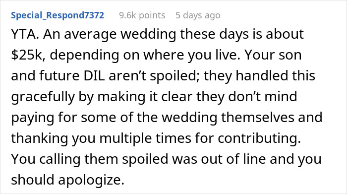 Dad Wants Son To Throw A Wedding For Under $10k Like He Did In The ‘80s, Gets Brought Back To 2023