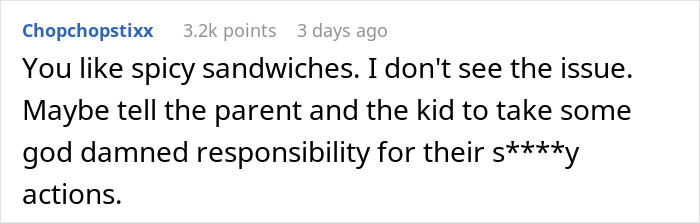 Guy Decides To Punish A Sandwich Thief, Ends Up Being At Fault As It Turns Out To Be A Kid Guy Decides To Punish A Sandwich Thief, Ends Up Being At Fault As It Turns Out To Be A Kid