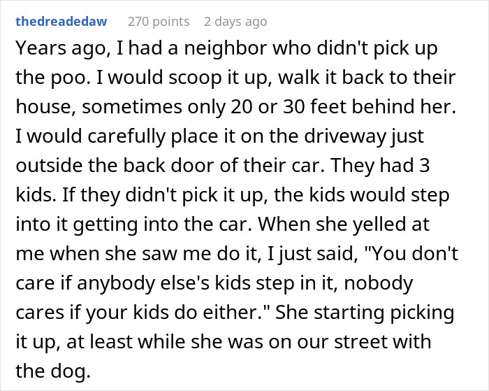Neighbors Won’t Pick Up After Their Dog, Guy Enjoys Watching Them Losing Their Minds After His Revenge Neighbors Won’t Pick Up After Their Dog, Guy Enjoys Watching Them Losing Their Minds After His Revenge