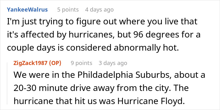 11 Y.O. Walks Home In A Hurricane After Dad Tells Him Off For Calling Sitter To Pick Him Up 11 Y.O. Walks Home In A Hurricane After Dad Tells Him Off For Calling Sitter To Pick Him Up