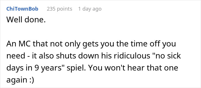 Boss Doesn’t Believe Employee Is Actually Sick, Demands She Come In, Gets Karma Served Boss Doesn’t Believe Employee Is Actually Sick, Demands She Come In, Gets Karma Served