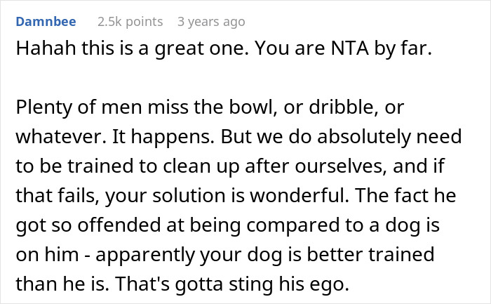 “The Bathroom Floor Was Suddenly Always Wet”: BF Keeps Missing The Toilet, GF Gets Resourceful “The Bathroom Floor Was Suddenly Always Wet”: BF Keeps Missing The Toilet, GF Gets Resourceful
