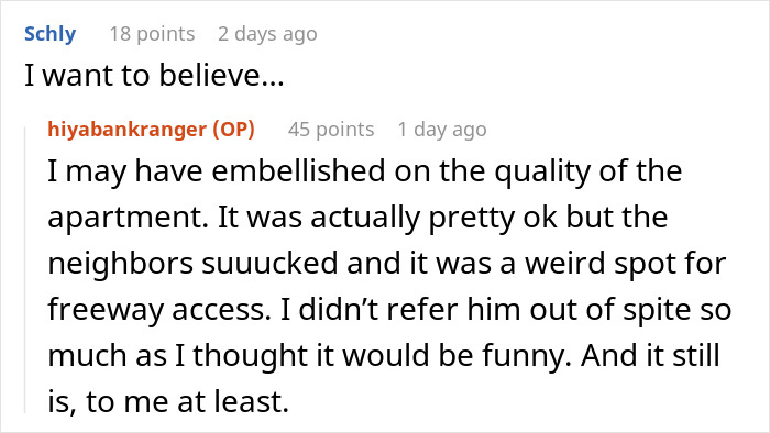 Person Gives Guy His Ex Girlfriend, Horrible Job And Bad Home As Revenge Person Gives Guy His Ex Girlfriend, Horrible Job And Bad Home As Revenge