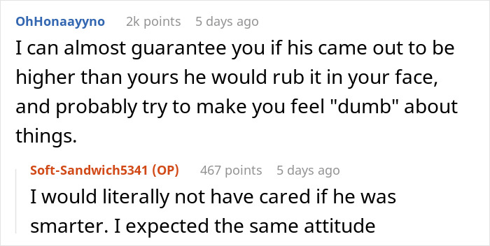 “He Denied Everything”: Woman Calls Out Husband’s Cold Behavior After IQ Test Changes Him “He Denied Everything”: Woman Calls Out Husband’s Cold Behavior After IQ Test Changes Him