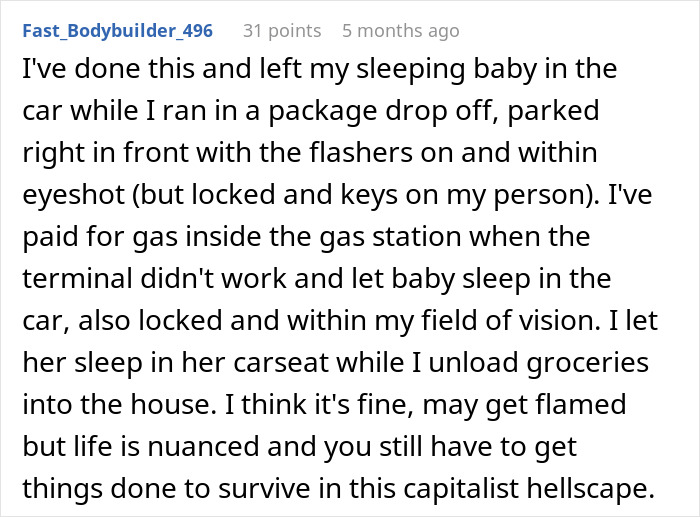 Mom Is Puzzled Whether It’s Ever OK To Leave Kids In The Car, Asks The Internet For Advice Mom Is Puzzled Whether It’s Ever OK To Leave Kids In The Car, Asks The Internet For Advice