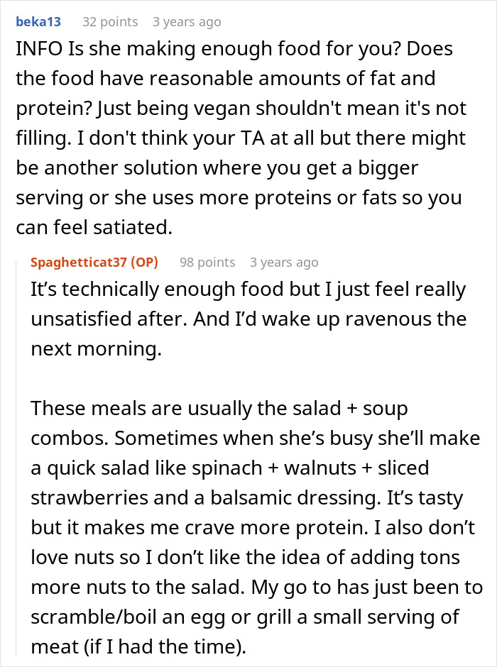 “AITA For Adding Meat To My Girlfriend’s Vegan Dishes?”