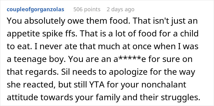 Mom Asks If She Handled The Situation Over Struggling SIL’s Food Like A Jerk, Gets No Sympathy Mom Asks If She Handled The Situation Over Struggling SIL’s Food Like A Jerk, Gets No Sympathy
