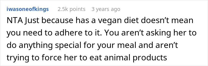 “AITA For Adding Meat To My Girlfriend’s Vegan Dishes?”