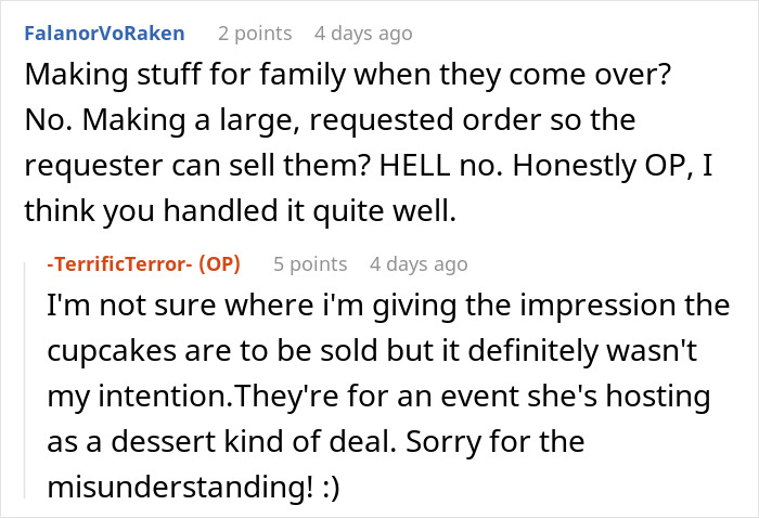Relative Thinks 9-Year-Old “Shouldn’t Expect Payment” For 75 Cupcakes, Gets Called Out By Mom