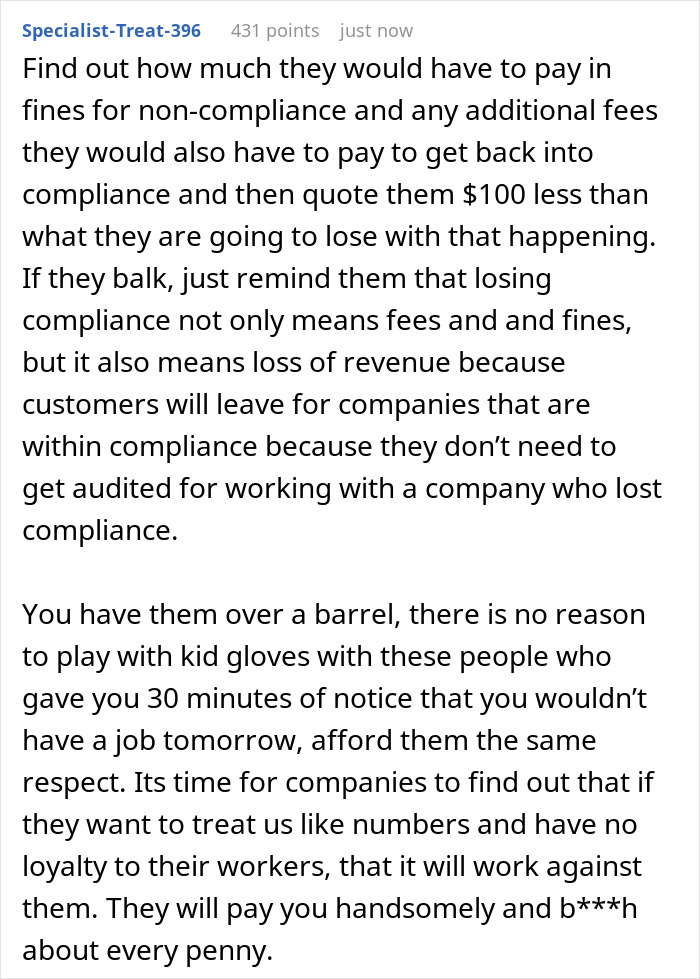 Person Gets Axed 30 Mins Before Clocking Out, A Year Later Is Offered Cash To Get Back Vital Files Person Gets Axed 30 Mins Before Clocking Out, A Year Later Is Offered Cash To Get Back Vital Files