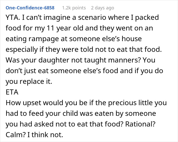 Mom Asks If She Handled The Situation Over Struggling SIL’s Food Like A Jerk, Gets No Sympathy Mom Asks If She Handled The Situation Over Struggling SIL’s Food Like A Jerk, Gets No Sympathy