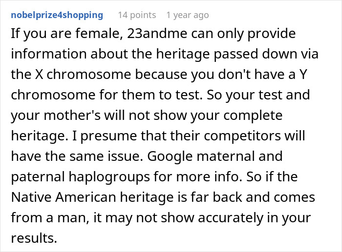 “It’s Frankly Embarrassing”: Woman Confronts Mom About Their Ancestry After Taking A DNA Test “It’s Frankly Embarrassing”: Woman Confronts Mom About Their Ancestry After Taking A DNA Test