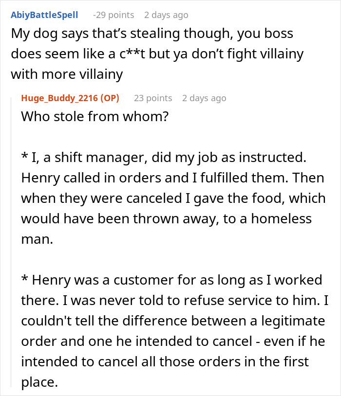 Worker Scolded For Trying To Buy A Homeless Man Pizza, Customer Finds A Brilliant Loophole Worker Scolded For Trying To Buy A Homeless Man Pizza, Customer Finds A Brilliant Loophole