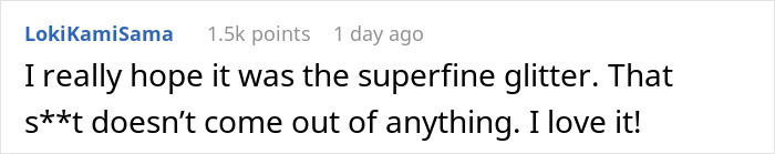 Woman Learns That Her Partner Is Not Loyal, Shares How She Covered His House In Glitter Woman Learns That Her Partner Is Not Loyal, Shares How She Covered His House In Glitter