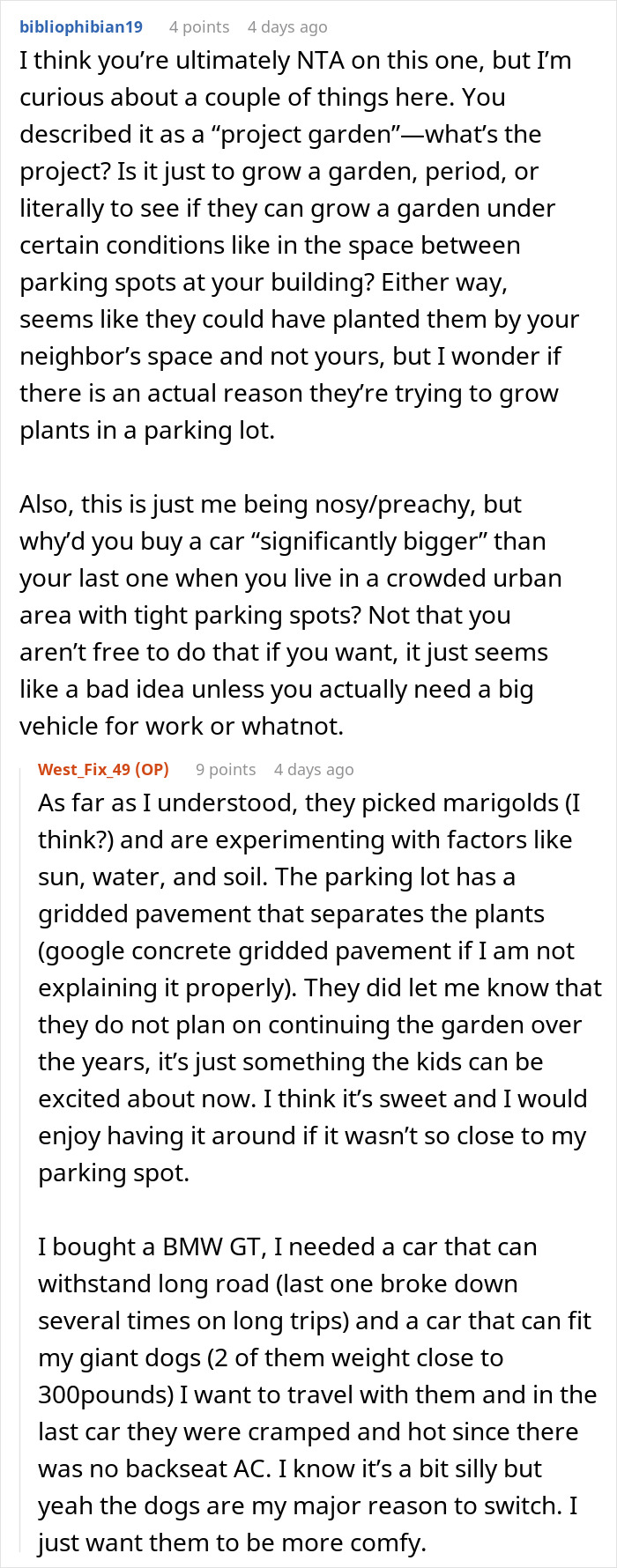 Neighbor Ruins Kid’s Botany Project Over And Over As Parents Keep Putting It In Her Parking Spot