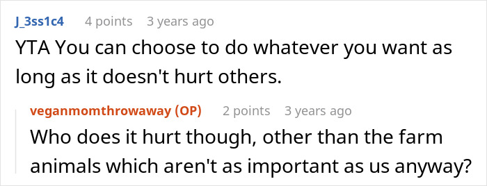 Guy Refuses To Go Vegan As Entire Family Does, Gets Hate For It Guy Refuses To Go Vegan As Entire Family Does, Gets Hate For It