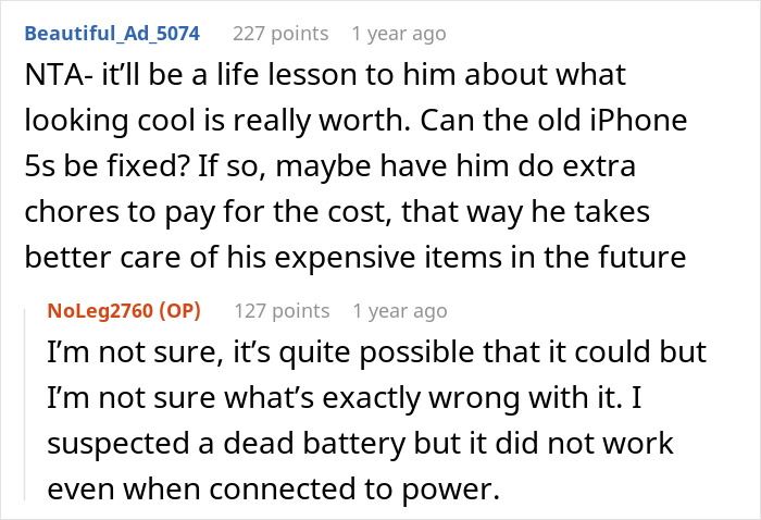 15 Y.O. Breaks New Phone To “Look Cool”, Is Upset When Parents Give Him A Flip Phone To Replace It