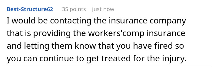 Employee Is Ready To Return To Work After Injury, Is Informed That They Already Have A Replacement