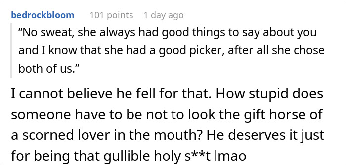 Person Gives Guy His Ex Girlfriend, Horrible Job And Bad Home As Revenge Person Gives Guy His Ex Girlfriend, Horrible Job And Bad Home As Revenge
