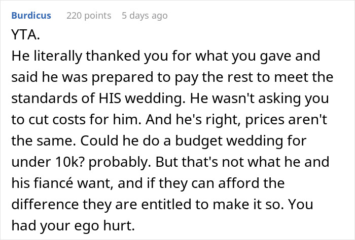 Dad Wants Son To Throw A Wedding For Under $10k Like He Did In The ‘80s, Gets Brought Back To 2023 Dad Wants Son To Throw A Wedding For Under $10k Like He Did In The ‘80s, Gets Brought Back To 2023