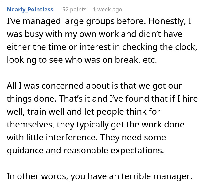 Employee Has Lunch Break At 12:40, It Renders The Boss Livid, Who Texts Them To Return Employee Has Lunch Break At 12:40, It Renders The Boss Livid, Who Texts Them To Return