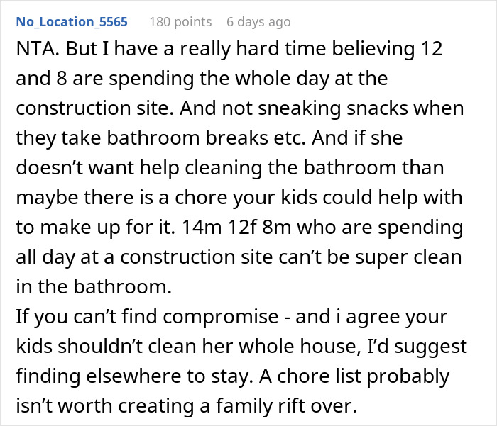 Woman Demands SIL’s Kids Do Chores Around The House They Don’t Even Live In, Drama Ensues Woman Demands SIL’s Kids Do Chores Around The House They Don’t Even Live In, Drama Ensues